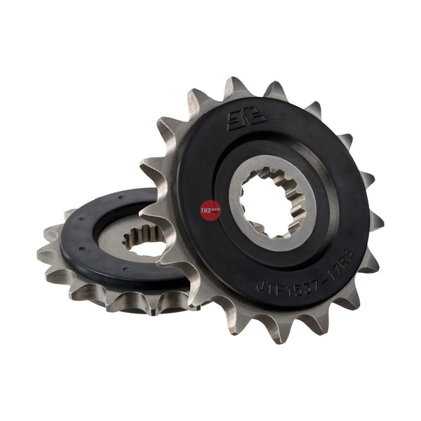 JT Steel Rubber Cushioned 17 Tooth Front Motorcycle Sprocket JTF1537.17RB