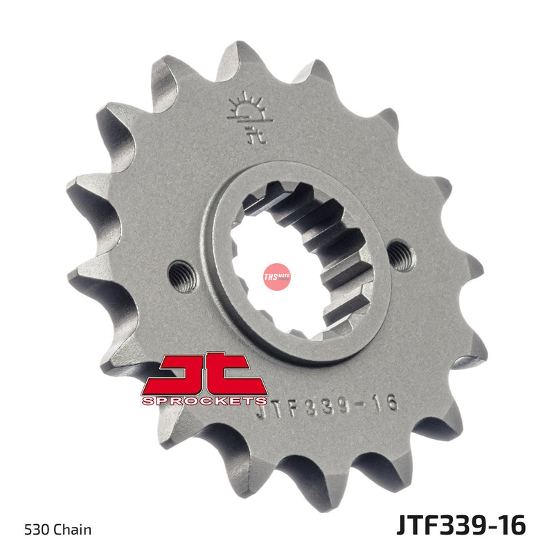 JT Steel 16 Tooth Front Motorcycle Sprocket JTF339.16