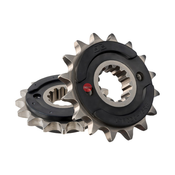 JT Steel Rubber Cushioned 16 Tooth Front Motorcycle Sprocket JTF339.16RB