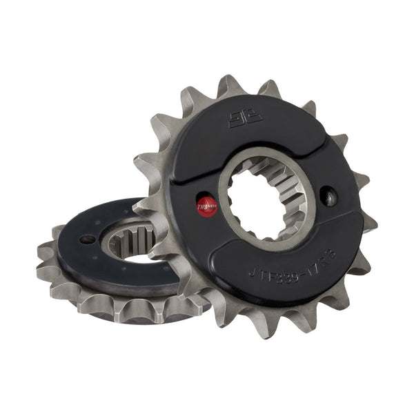 JT Steel Rubber Cushioned 17 Tooth Front Motorcycle Sprocket JTF339.17RB