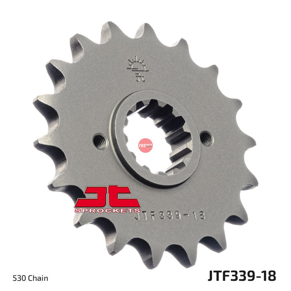 JT Steel 18 Tooth Front Motorcycle Sprocket JTF339.18