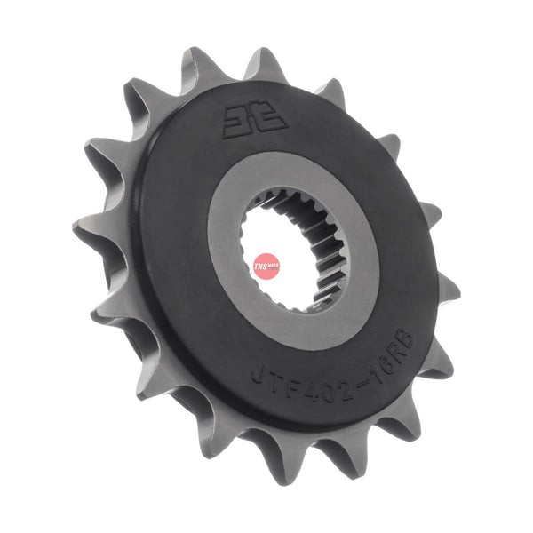 JT Steel Rubber Cushioned 16 Tooth Front Motorcycle Sprocket JTF402.16RB