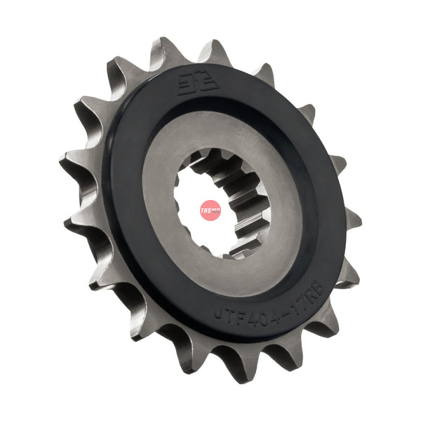 JT Steel Rubber Cushioned 17 Tooth Front Motorcycle Sprocket JTF404.17RB