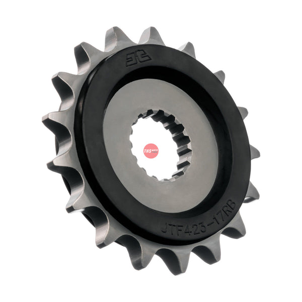 JT Steel Rubber Cushioned 17 Tooth Front Motorcycle Sprocket JTF423.17RB