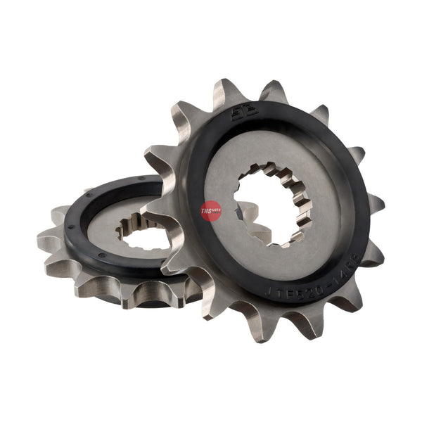 JT Steel Rubber Cushioned 14 Tooth Front Motorcycle Sprocket JTF520.14RB