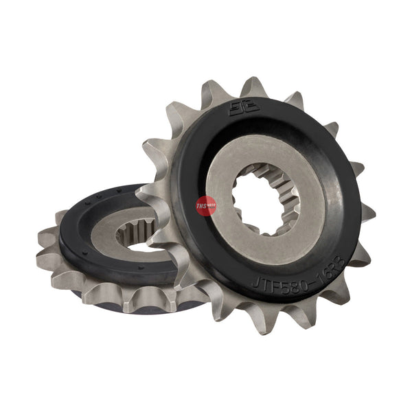 JT Steel Rubber Cushioned 16 Tooth Front Motorcycle Sprocket JTF580.16RB