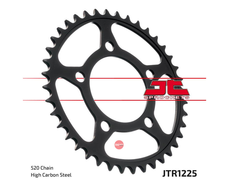 JT Steel 40 Tooth Rear Motorcycle Sprocket JTR1225.40