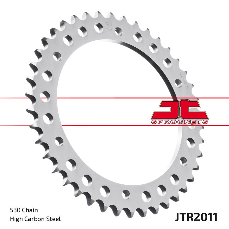 JT Rear Sprocket Steel 2011 43 Tooth 530 Pitch