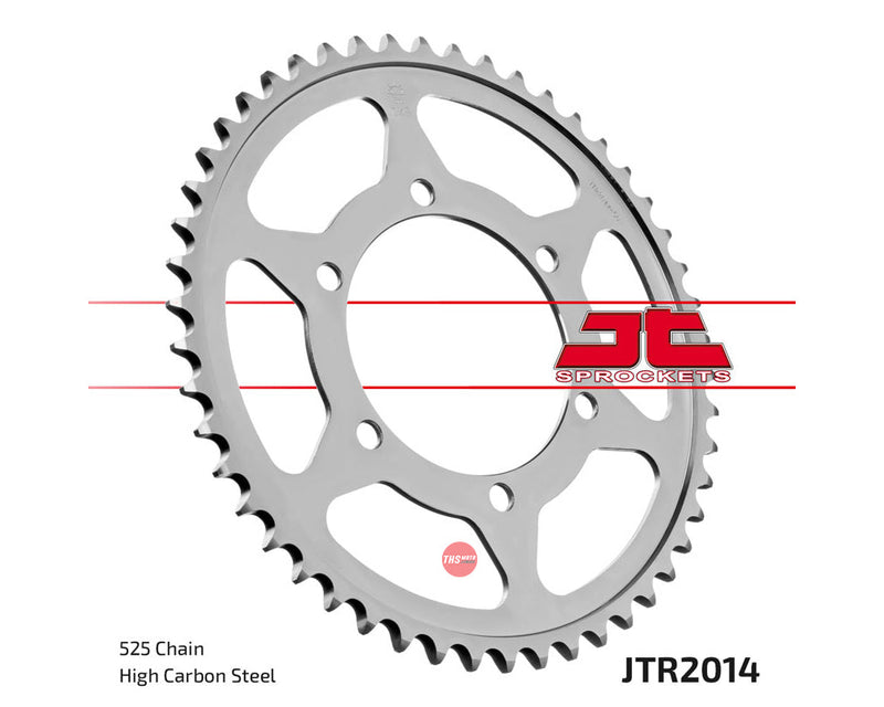 JT Steel 50 Tooth Rear Motorcycle Sprocket JTR2014.50