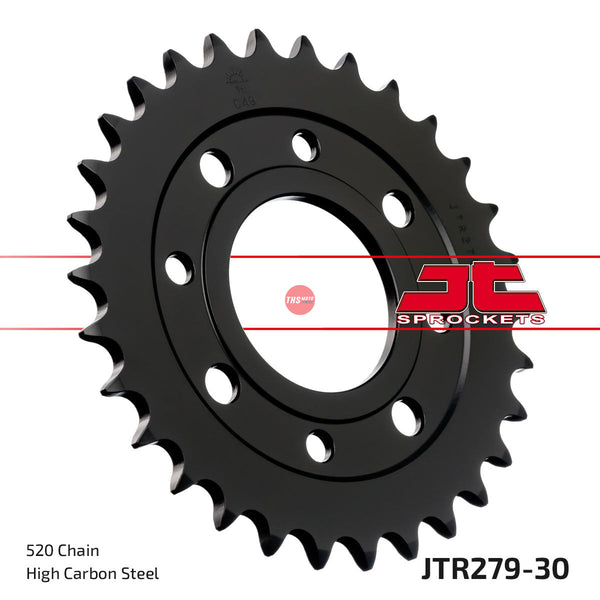 JT Steel 30 Tooth Rear Motorcycle Sprocket JTR279.30