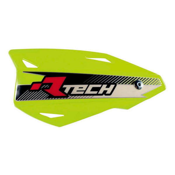 Rtech Handguards Pair Vertigo (Includes Mounts) Fluro Yellow