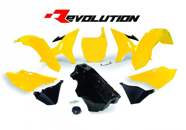 Rtech REVOLUTION Plastics Kit Vented front Fender , Rear