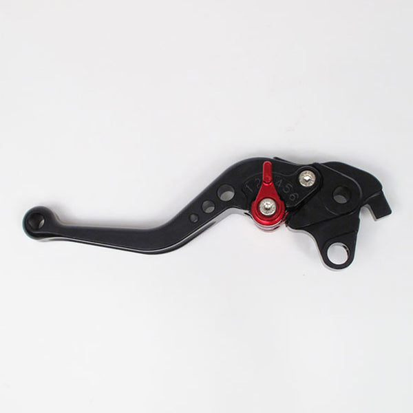 Whites Lever Blade Clutch Adj. Road Honda Black - Short Blade