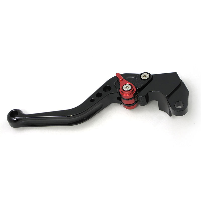 Whites Lever Blade Clutch Adj. Road Suzuki Black - Short Blade