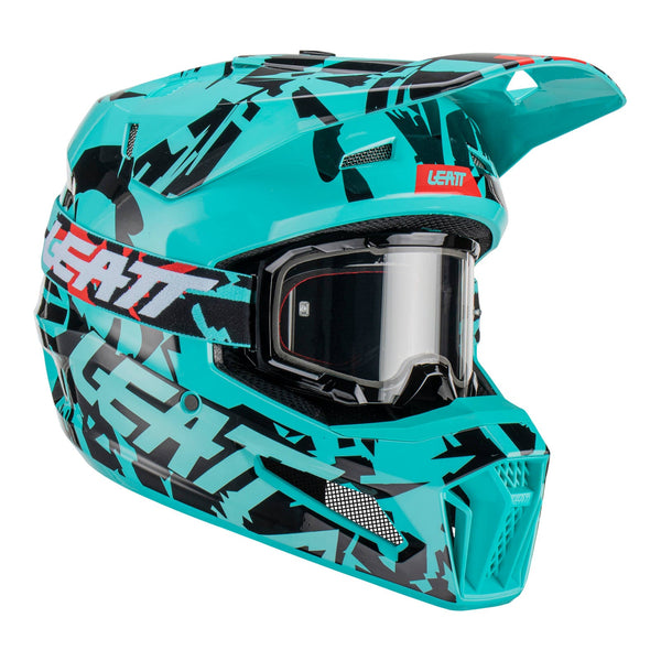 Leatt 2023 3.5 Helmet & Goggle Kit  - Fuel Size XL 61 62cm