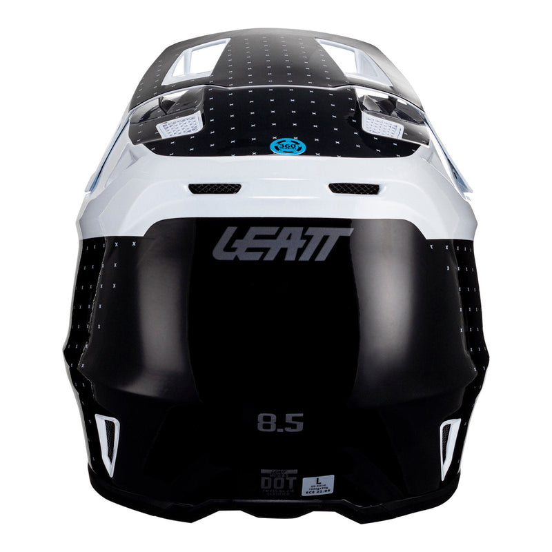 Leatt 2024 8.5 Helmet & Goggle Kit - Black / White Size Large 60cm