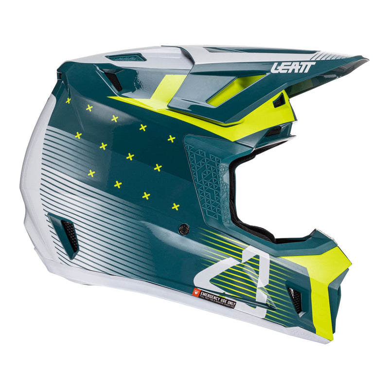 Leatt 2024 7.5 Helmet & Goggle Kit - Acid Fuel Size Large 60cm