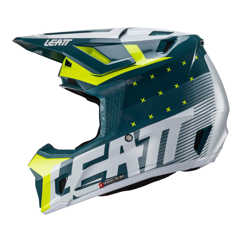 Leatt 2024 7.5 Helmet & Goggle Kit - Acid Fuel Size Large 60cm