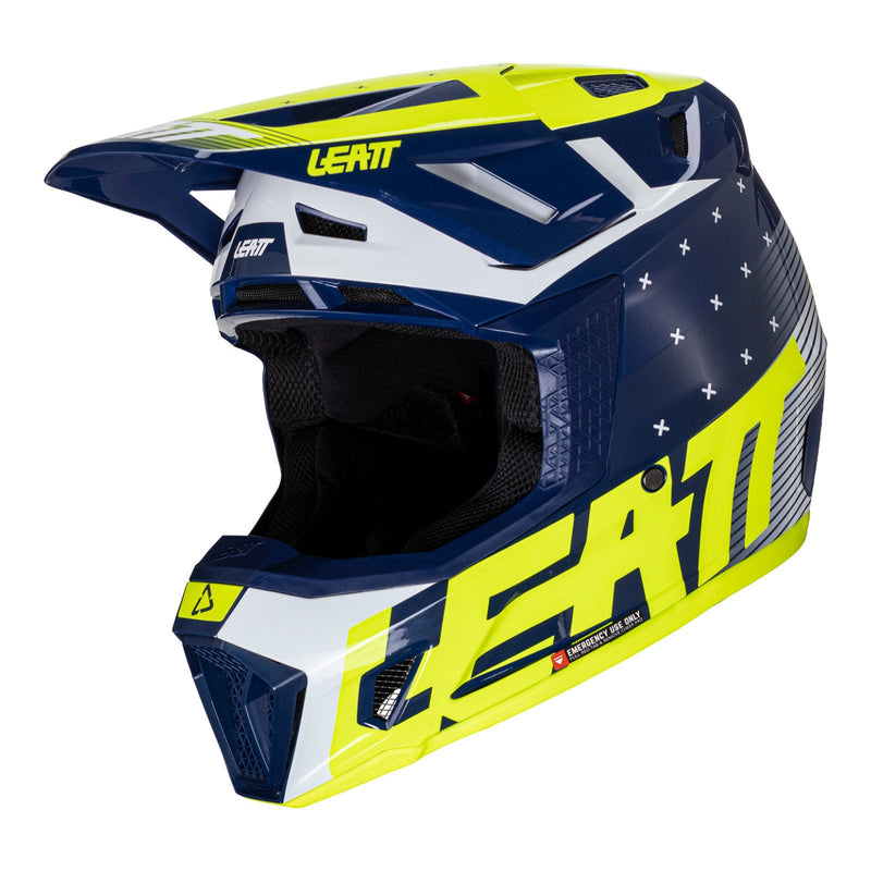 Leatt 2024 7.5 Helmet & Goggle Kit - Blue Size 2XL 64cm