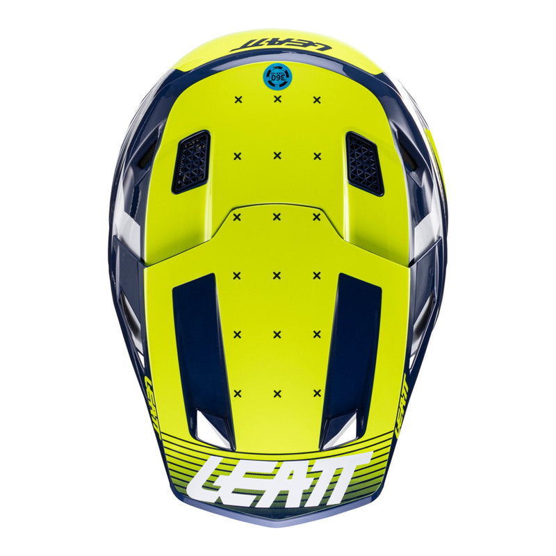 Leatt 2024 7.5 Helmet & Goggle Kit - Blue Size Medium 58cm