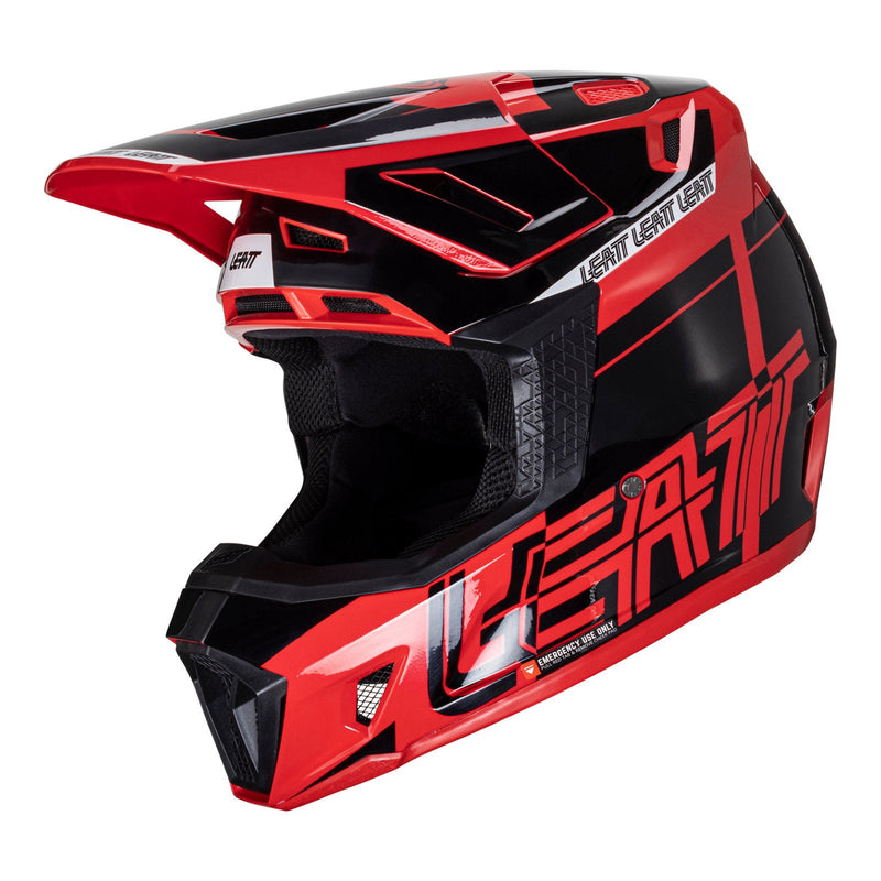 Leatt 2024 7.5 Helmet & Goggle Kit - Red Size Small 56cm