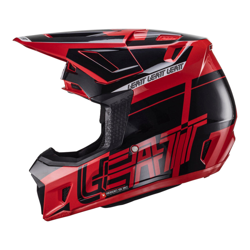 Leatt 2024 7.5 Helmet & Goggle Kit - Red Size XS 54cm