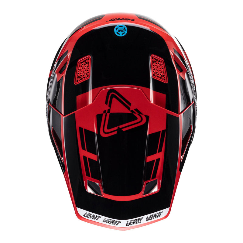 Leatt 2024 7.5 Helmet & Goggle Kit - Red Size Large 60cm