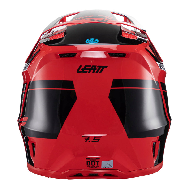 Leatt 2024 7.5 Helmet & Goggle Kit - Red Size Small 56cm