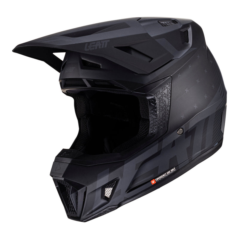 Leatt 2024 7.5 - Stealth Helmet & Goggle Kit Size XL 62cm