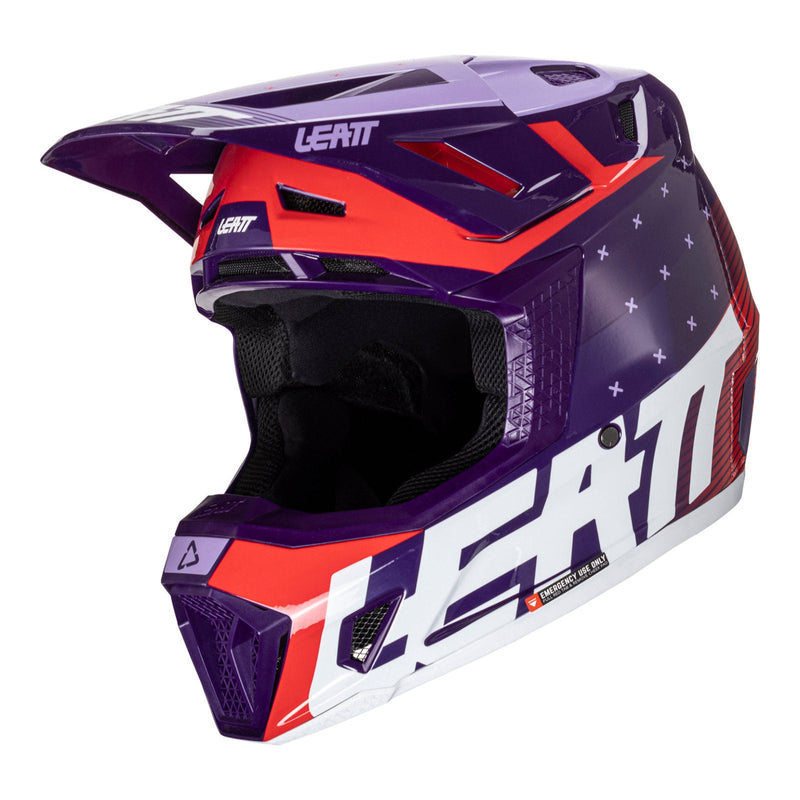 Leatt 2024 7.5 Helmet & Goggle Kit - Sundown Size XL 62cm