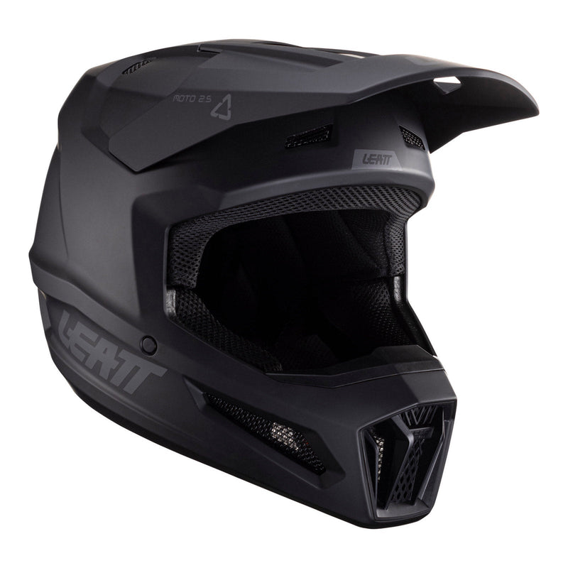 Leatt 2024 2.5 Moto Helmet - Stealth Size XS 54cm