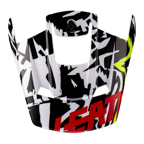 LEATT VISOR MOTO 3.5 #JR+XS-S V23 ZEBRA