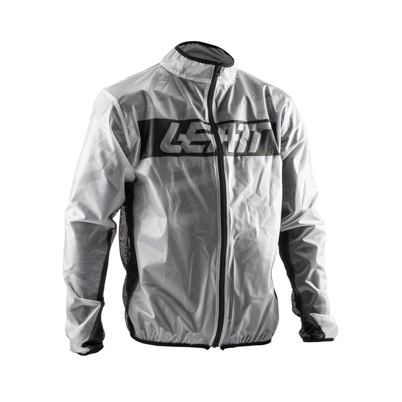 Leatt MX / Enduro Rain Race Cover Jacket - Translucent Size Medium