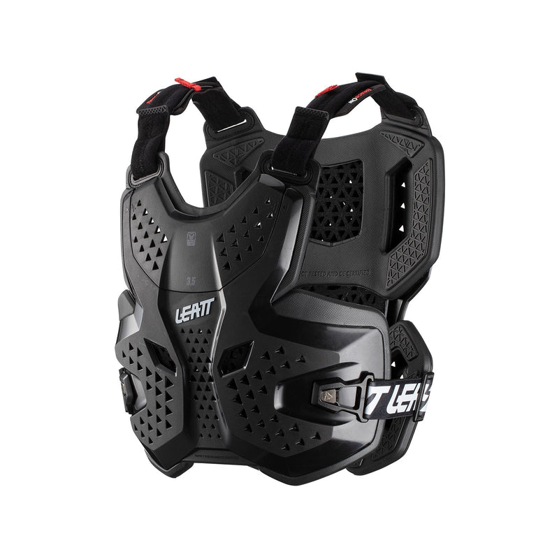 LEATT GPX 3.5 CHEST PROTECTOR HYBRID 3DF - BLACK