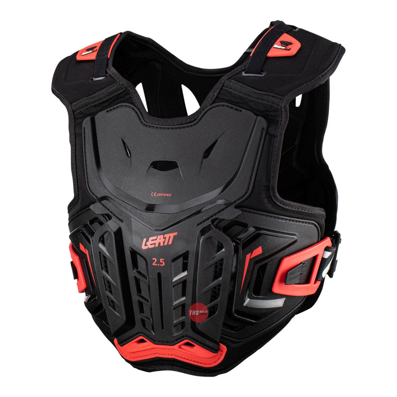 Leatt 2022 Chest Protector 2.5 Black Red Jr 134-146cm