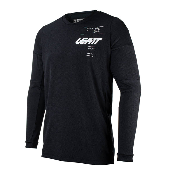 Leatt 2023 4.5 Windblock Jersey - Black Size MediumTHS Moto NZ