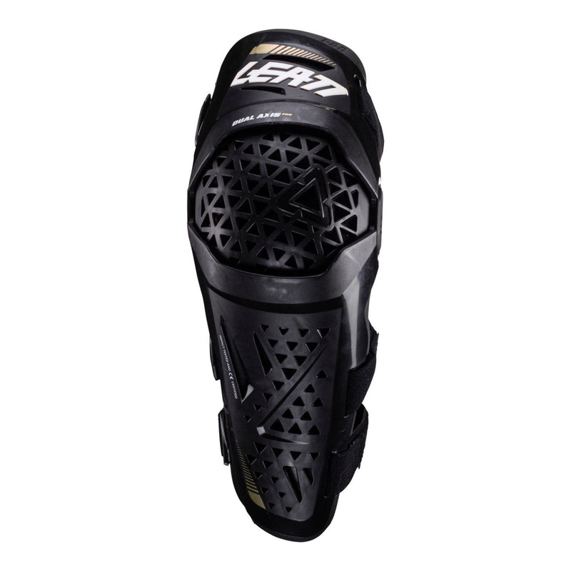 Leatt Dual Axis Pro Knee & Shin Guard - Black Size S / M