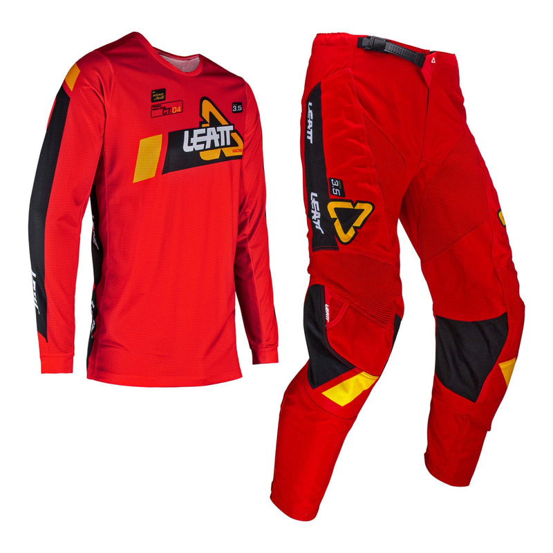 Leatt 2024 3.5 Ride Kit - Red Size Small