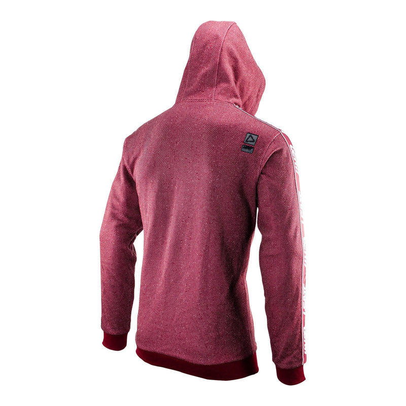 Leatt Premium Zip-Hoodie - Ruby Size Large