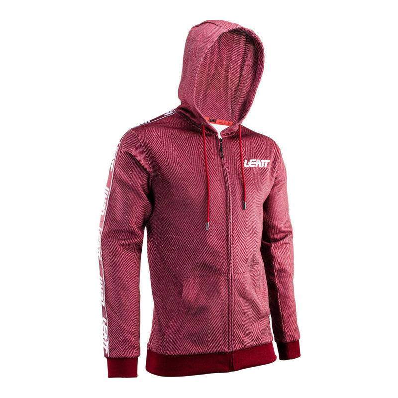 Leatt Premium Zip-Hoodie - Ruby Size 2XL