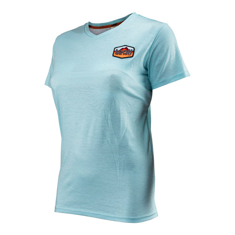 Leatt Premium Women's T-Shirt - Teal Size Large