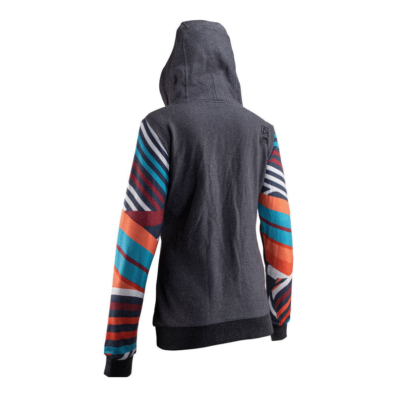 Leatt Premium Women's Zip-Hoodie - Stripes Size Medium