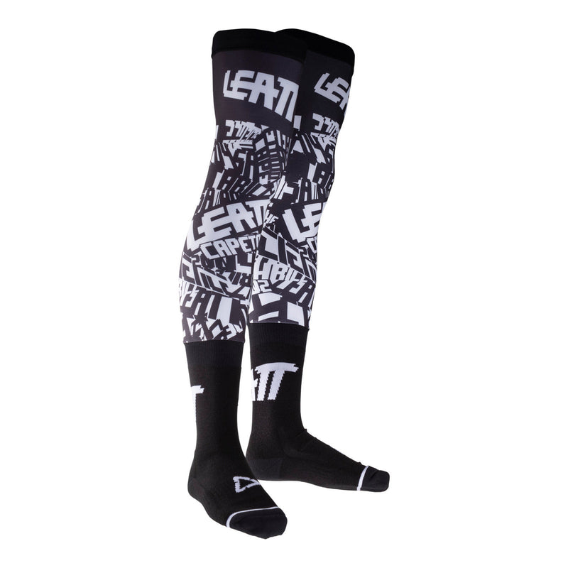 Leatt 2024 Moto Socks - Black / White Size Large