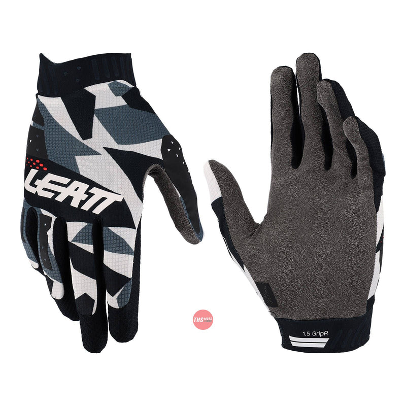 Leatt 2022 Moto 1.5 Gripr Gloves Camo Grey Small US8