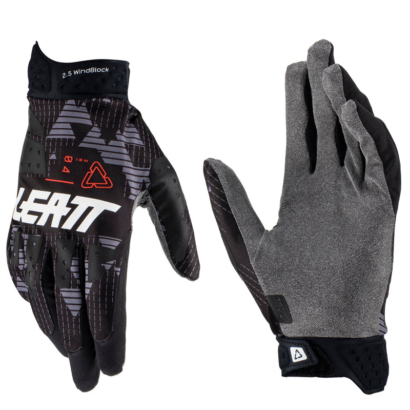 Leatt 2023 2.5 Windblock Moto Glove - Black Size LargeTHS Moto NZ