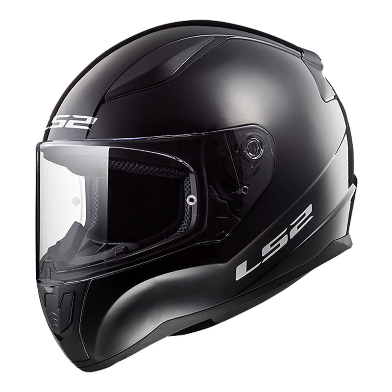 LS2 FF353J RAPID MINI SOLID BLACK Road Helmet Size Youth Medium 50cm