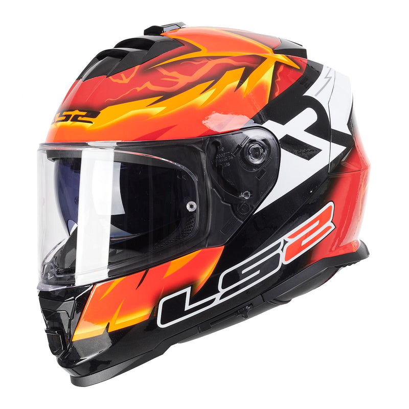 LS2 FF800 Storm - Rinaldi Replica Orange Road Helmet Size 2XL 64cm