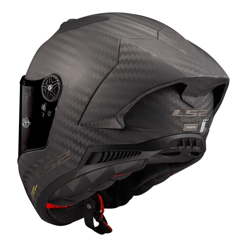 LS2 FF805 Thunder Carbon GP Pro FIM - Matte Black Road Helmet Size 2XL 64cm