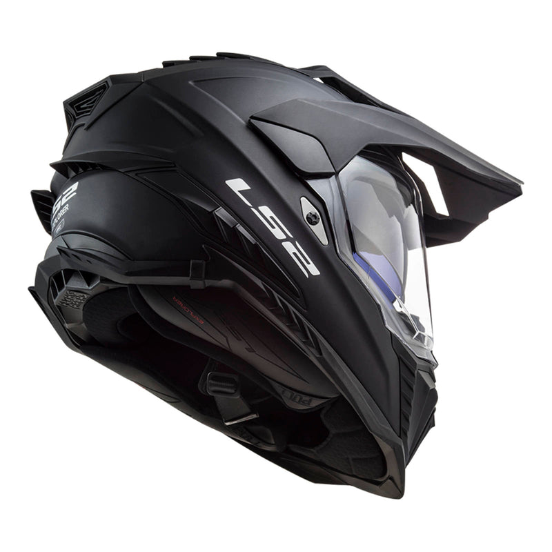 LS2 MX701 Explorer Hemet HPFC - Matte Black Size Small 55 56cm