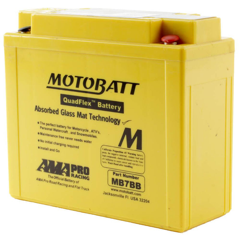 MB7BB MOTOBATT QUADFLEX BATTERY (6PCS/CTN)